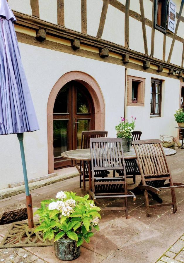 Gite A La Petite Fontaine-Plain Pied-Maison Alsacienne Renovee Avec Passion-4 Pers-4Nuitees Minimum Langensoultzbach المظهر الخارجي الصورة