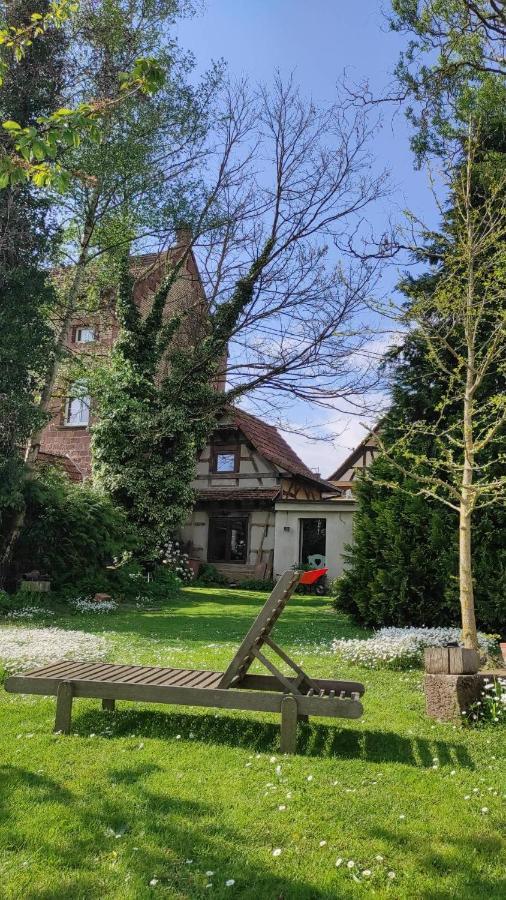 Gite A La Petite Fontaine-Plain Pied-Maison Alsacienne Renovee Avec Passion-4 Pers-4Nuitees Minimum Langensoultzbach المظهر الخارجي الصورة