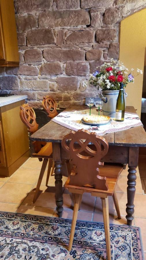 Gite A La Petite Fontaine-Plain Pied-Maison Alsacienne Renovee Avec Passion-4 Pers-4Nuitees Minimum Langensoultzbach المظهر الخارجي الصورة